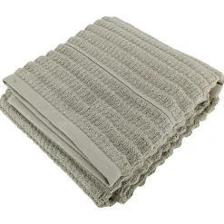 Linnea Drap de douche en fils retors 70x140 cm pur coton collection SWELL vert* Serviette De Bain