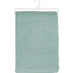 Atmosphera Créateur D'Intérieur Drap de douche Essentiel - coton 450 gr/m² - bleu givre 70x130 cm - Atmosphera* Serviette De Toilette