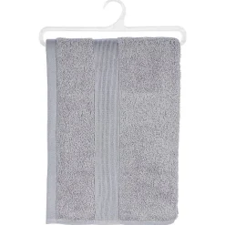 Atmosphera Créateur D'Intérieur Drap de douche Essentiel - coton 450 gr/m² - gris taupe 70x130 cm - Atmosphera