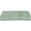 Atmosphera Créateur D'Intérieur Drap de douche Essentiel - coton 450 gr/m² - vert céladon 70x130 cm - Atmosphera