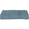 Atmosphera Créateur D'Intérieur Drap de douche Essentiel - coton 450 gr/m² - gris orage 70x130 cm - Atmosphera