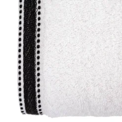 Atmosphera Créateur D'Intérieur Drap de douche Joia - coton 550 gr/m² - blanc 70x130 cm - Atmosphera