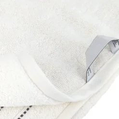 Linnea Drap de douche 70x140 cm coton 500 g/m² CHARM Blanc* Serviette De Bain