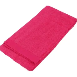 Linnea Drap de douche 70x140 cm coton peigné ALBA fraise