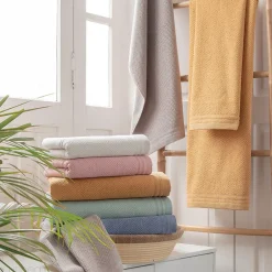 Linnea Drap de douche 70x140 cm DUNE argent* Serviette De Bain