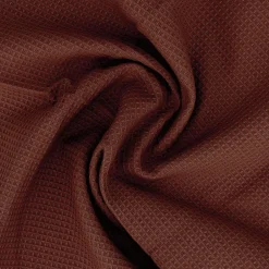 Linnea Drap de douche 70x140 cm nid d'abeille PURE WAFFLE 300 g/m² marron