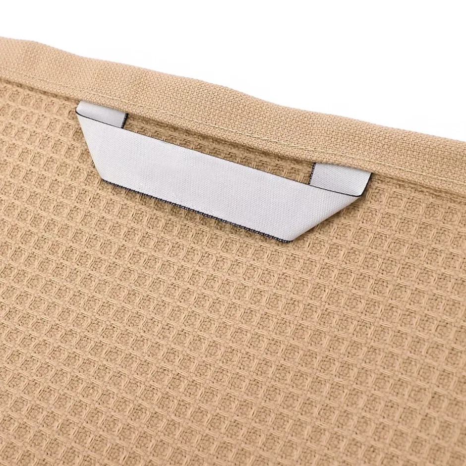 Linnea Drap de douche 70x140 cm nid d'abeille PURE WAFFLE 300 g/m² beige