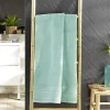 Douceur D'Intérieur Drap de Douche 70x130 cm Éponge Unie Tendresse Céladon 600g/m²