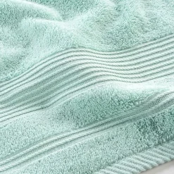 Douceur D'Intérieur Drap de Douche 70x130 cm Éponge Unie Tendresse Céladon 600g/m²