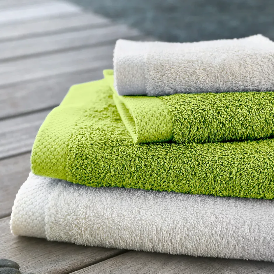 Linnea Drap de douche 70x180 cm PURE Pistache 550g/m2
