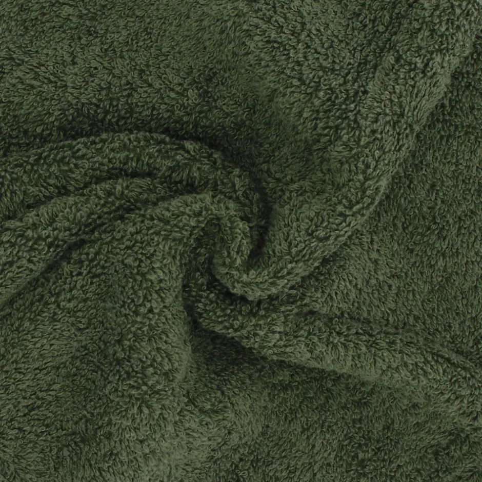 Linnea Drap de douche 70x140 cm PURE Kaki 550g/m2* Serviette De Bain