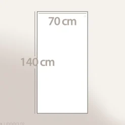 Linnea Drap de douche 70x140 cm PURE Kaki 550g/m2* Serviette De Bain