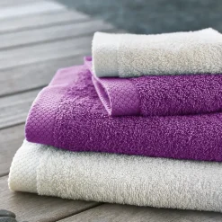 Linnea Drap de douche 70x140 cm PURE Violet 550g/m2