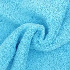 Linnea Drap de douche 70x180 cm PURE Bleu Océan 550g/m2