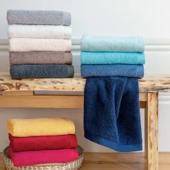 Linnea Drap de douche 70x140 cm SOFTY bleu pâle