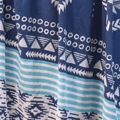 Linnea Drap de plage rond 180 cm INCA Bleu* Serviette De Bain