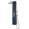 Rousseau Edouard - Colonne de douche avec robinetterie ERIS - Fintion Gris Anthracite