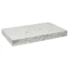 Egger Naturel plan vasque 103,5x8x50 cm, blanc effet marbre (DO10050MCB)* Plan De Travail Salle De Bains