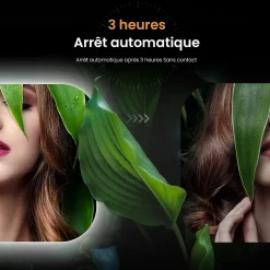 EMKE Miroir lumineux salle de bain sans cadre 60x60cm , Interrupteur Tactile, Anti-buée, LED Lumière Blanche Froide/Neutre/Chaude