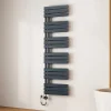 EMKE Radiateur Sèche-Serviettes Électrique 1599x500 mm, Gris Anthracite 1000W, WiFi, Modes Intelligents, IPX4* Sèche-Serviettes Électrique