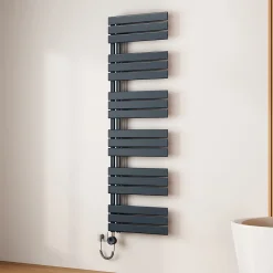 EMKE Radiateur Sèche-Serviettes Électrique 1599x500 mm, Gris Anthracite 1000W, WiFi, Modes Intelligents, IPX4* Sèche-Serviettes Électrique