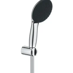 Grohe Ensemble de douche avec pommeau 1 jet Pluie, support et flexible 1,75m - Vitalio Start 110 27944001 - Economie d'eau