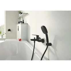 Grohe Ensemble de douche avec pommeau 2 jets, support et flexible - Vitalio Comfort 110 263992431 - Sélection facile -Economie