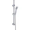 Essebagno Ensemble de douche chromé 3 pièces Quartos