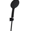 MTK Ensemble de douche douchette 3 jets en ABS, 1 support mural et 1 flexible 150 cm en PVC