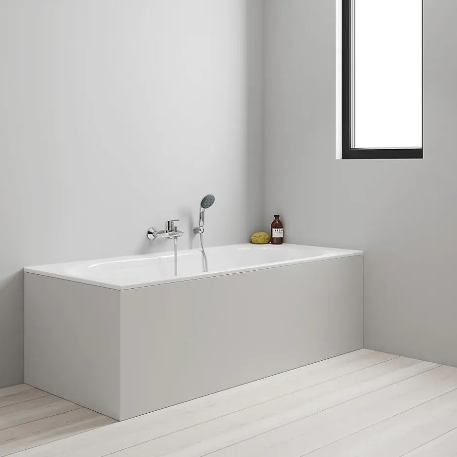 Grohe Ensemble de douche support + douchette chromé Vitalio Start 100* Pommeau De Douche, Flexible Et Barre De Douche
