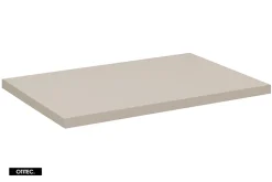 Otitec Ensemble de meuble de salle de bain - 60 cm - avec plan - avec colonne - 2 tiroirs - DANO* Meuble Sous Lavabo