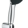 Grohe Ensemble douchette 1 jet + support + flexible chrome, Vitalio Start 100
