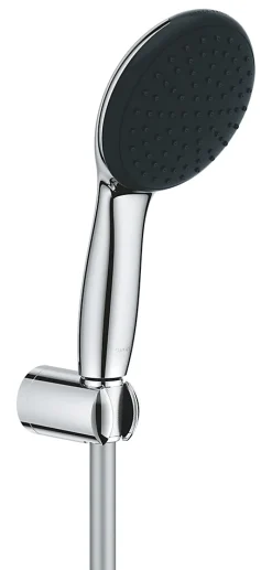 Grohe Ensemble douchette 1 jet + support + flexible chrome, Vitalio Start 100