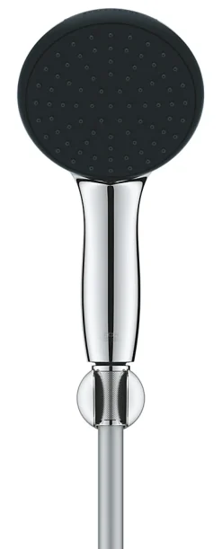Grohe Ensemble douchette 1 jet + support + flexible chrome, Vitalio Start 100