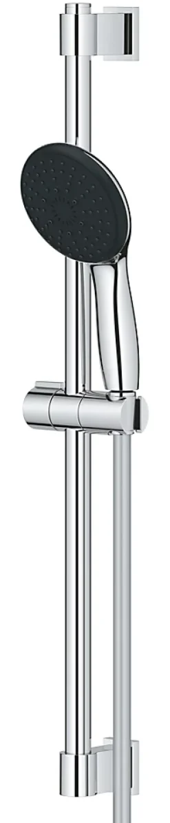 Grohe Ensemble douchette 3 jets + flexible + barre chrome, Vitalio Start 100