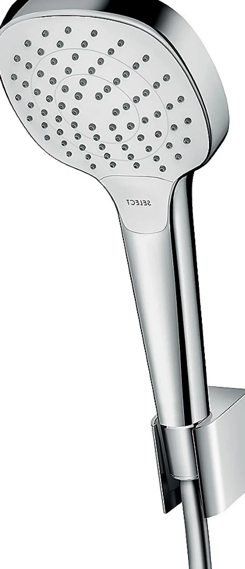 Hansgrohe Ensemble douchette 3 jets et flexible chromé MySelect E* Pommeau De Douche, Flexible Et Barre De Douche