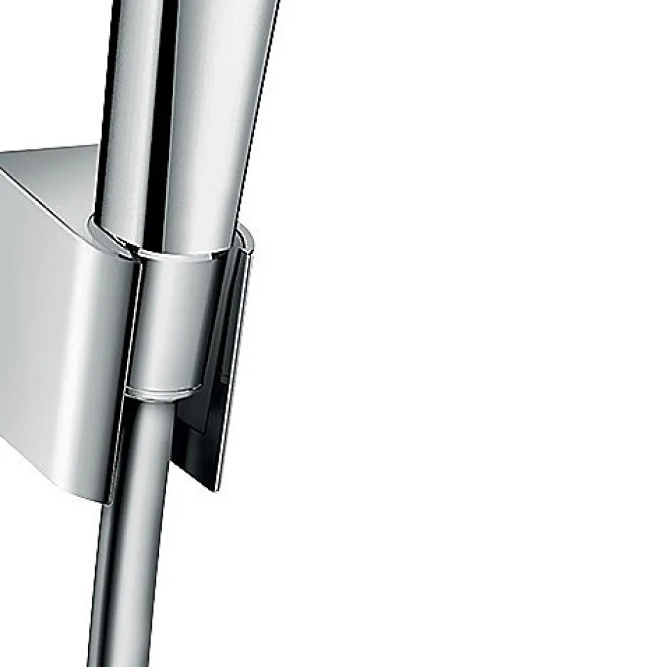Hansgrohe Ensemble douchette 3 jets et flexible chromé MySelect E* Pommeau De Douche, Flexible Et Barre De Douche