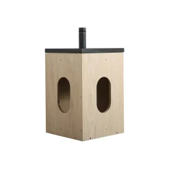Mob-In Ensemble lave-mains d'angle suspendu SKINO avec robinet noir