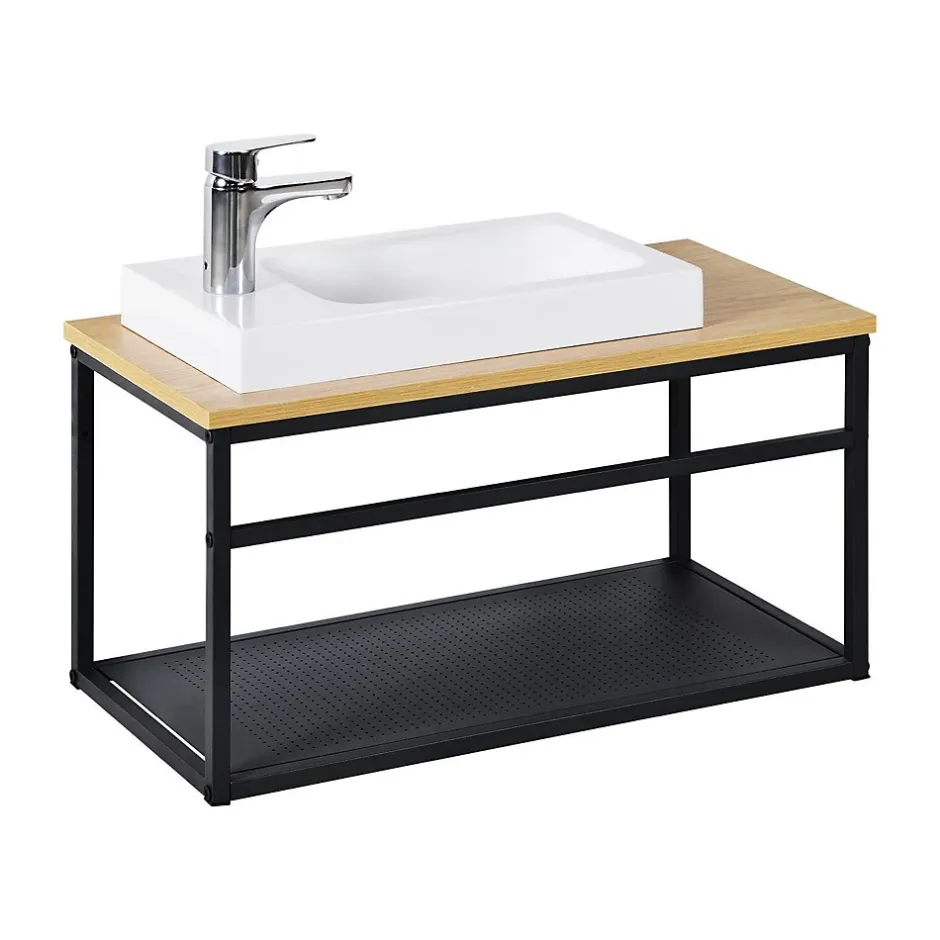 Mob-In Ensemble lave-mains WILO grande largeur avec robinet 60cm