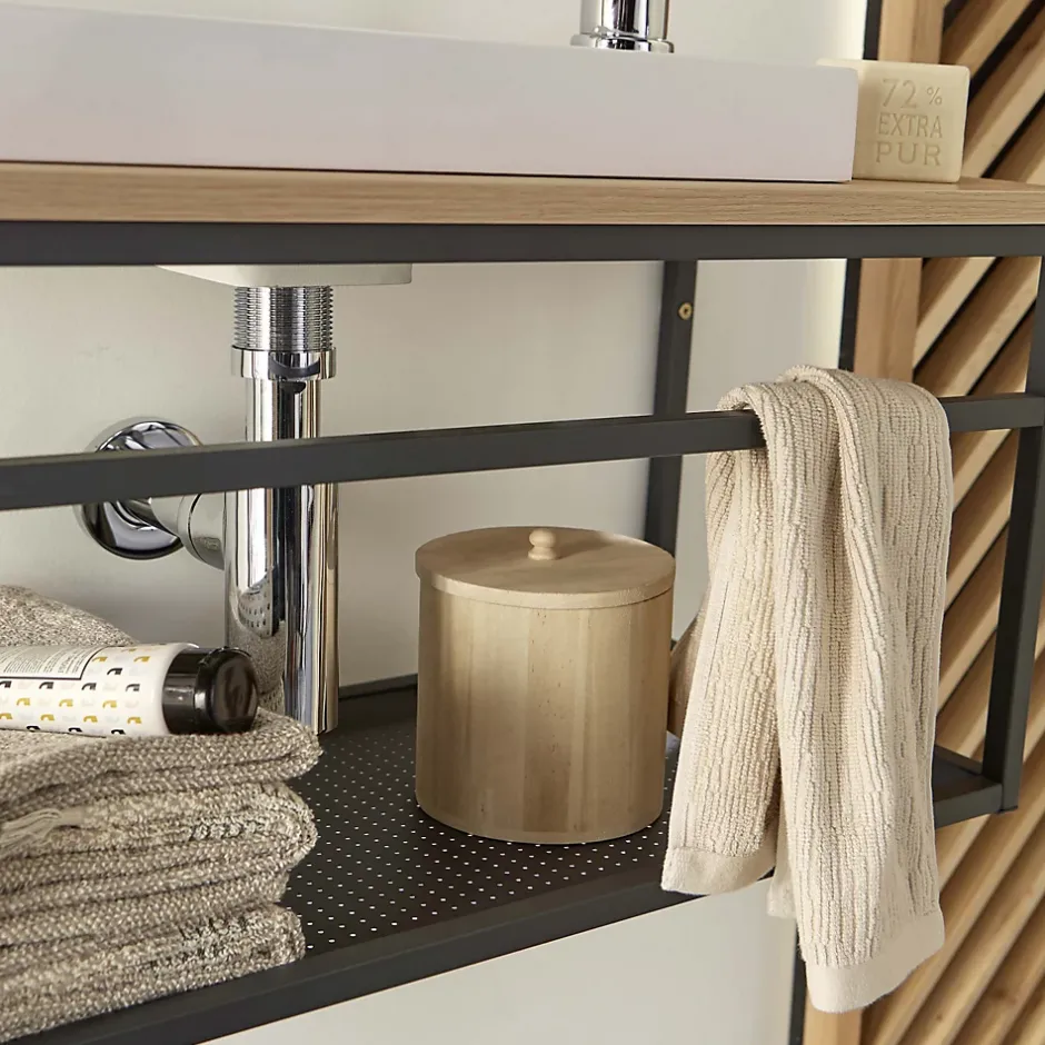 Mob-In Ensemble lave-mains WILO grande largeur avec robinet 60cm