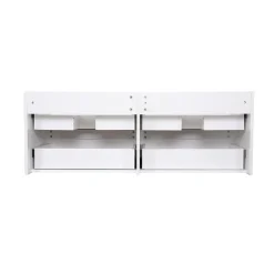 Mob-In Ensemble meuble double vasque SORRENTO 120cm avec plan céramique* Ensemble Meuble De Salle De Bains