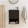 Mob-In Ensemble meuble lave-mains NIKA + robinet