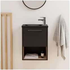 Mob-In Ensemble meuble lave-mains NIKA + robinet
