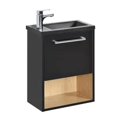 Mob-In Ensemble meuble lave-mains NIKA + robinet
