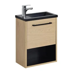Mob-In Ensemble meuble lave-mains NIKA + robinet* Lave-Mains