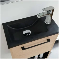 Mob-In Ensemble meuble lave-mains NIKA + robinet* Lave-Mains