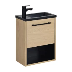 Mob-In Ensemble meuble lave-mains NIKA + robinet