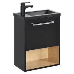 Mob-In Ensemble meuble lave-mains NIKA + robinet