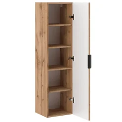 Petits-Meubles Ensemble meuble simple vasque encastree 80cm et colonne Teren Bois* Ensemble Meuble De Salle De Bains