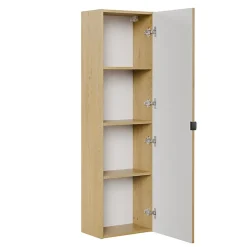 Petits-Meubles Ensemble meuble simple vasque 120cm et colonne Mila Bois* Ensemble Meuble De Salle De Bains
